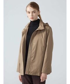 Aquascutum / アクアスキュータム その他アウター | AERO COMFORM ポリエステルタフタ フーデットパーカー