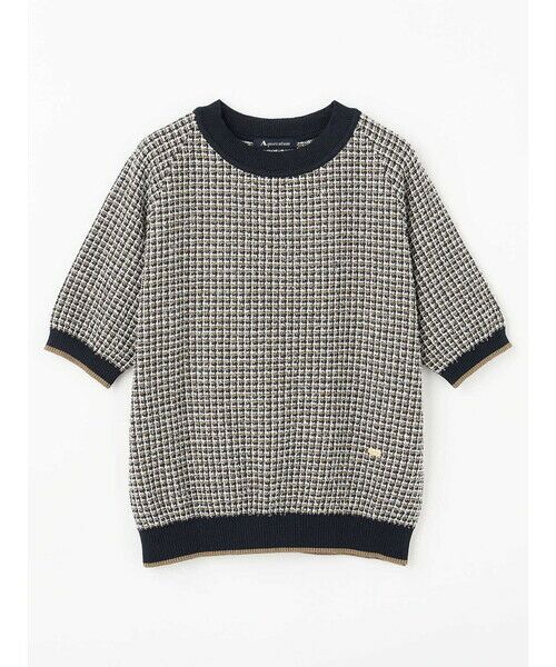 Aquascutum / アクアスキュータム ニット・セーター | クラブチェックジャガードニット | 詳細6