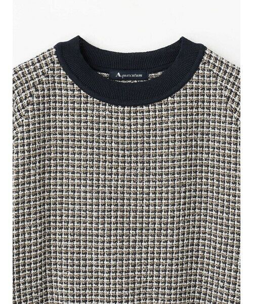 Aquascutum / アクアスキュータム ニット・セーター | クラブチェックジャガードニット | 詳細8