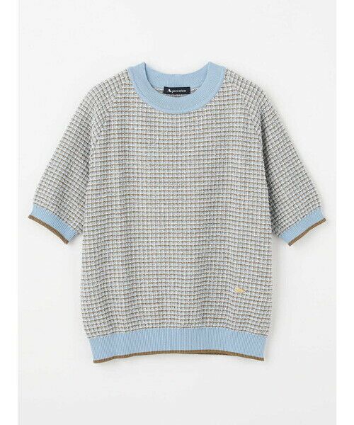 Aquascutum / アクアスキュータム ニット・セーター | クラブチェックジャガードニット | 詳細14