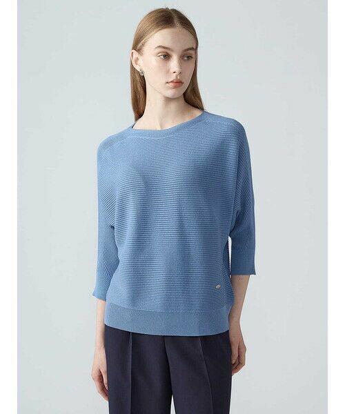 Aquascutum / アクアスキュータム ニット・セーター | ドルマンスリーブプルオーバー（ｻｯｸｽ）
