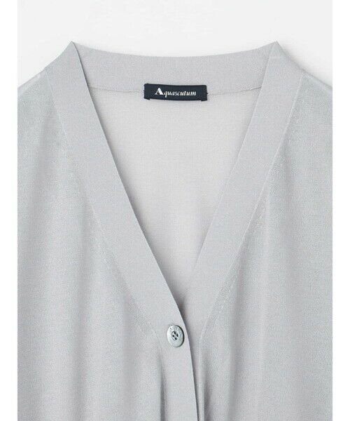 Aquascutum / アクアスキュータム ニット・セーター | LEVITAシアーカーディガン | 詳細4