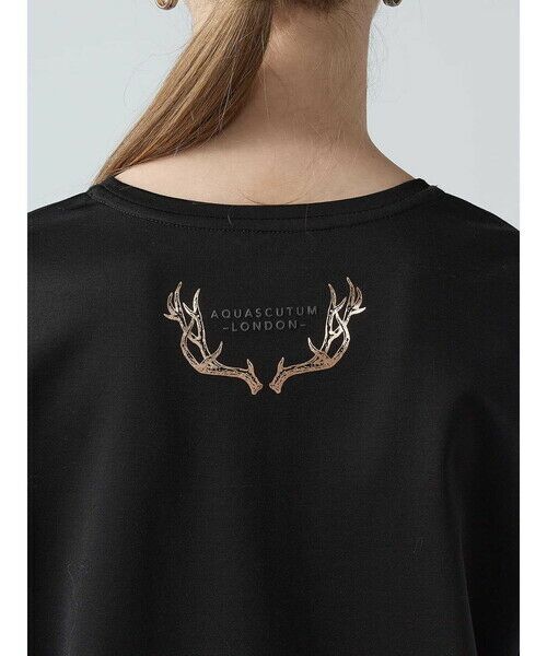 Aquascutum / アクアスキュータム カットソー | DEERプリントTシャツ | 詳細2