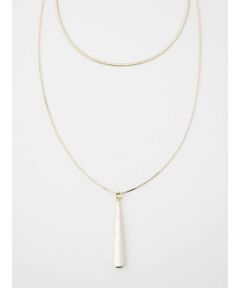 Aquascutum / アクアスキュータム その他 | ダブルチェーンネックレス