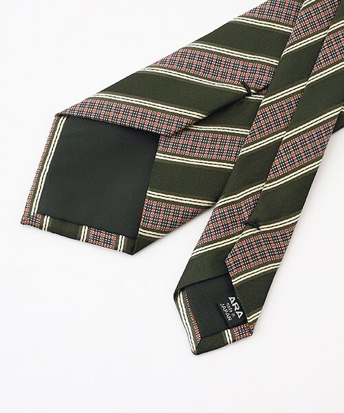 アラ商事 / アラショウジ ネクタイ | ハウスチェックストライプ | 詳細2