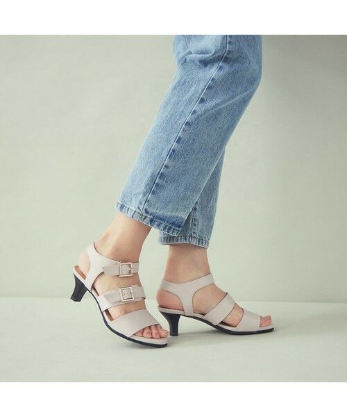 ASICS WALKING / アシックス ウォーキング サンダル | ペダラ ヒールサンダル 3E 5.0cmヒール | 詳細9