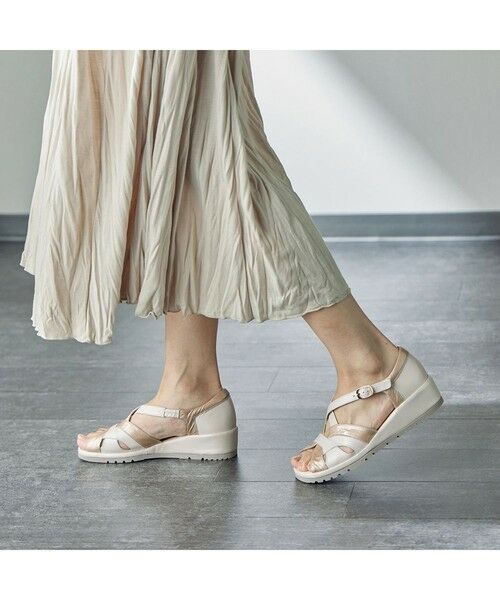 ASICS WALKING / アシックス ウォーキング サンダル | ペダラ レディース 3E | 詳細9