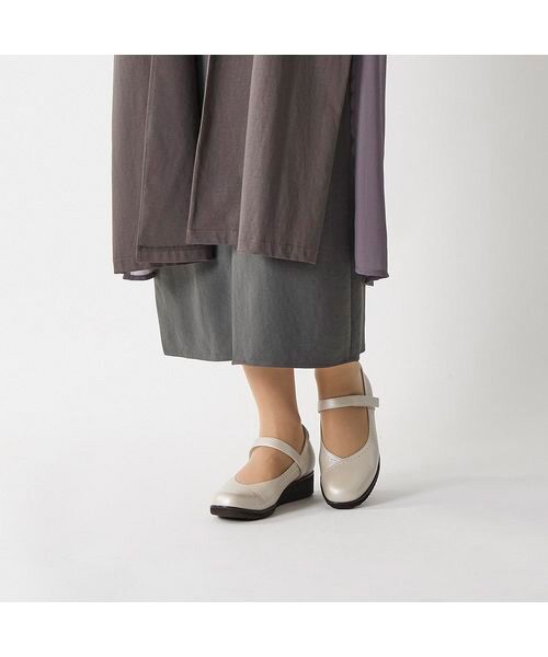 Atelier / アトリエ フラットシューズ | 【3E】デザインストラップパンプス | 詳細22