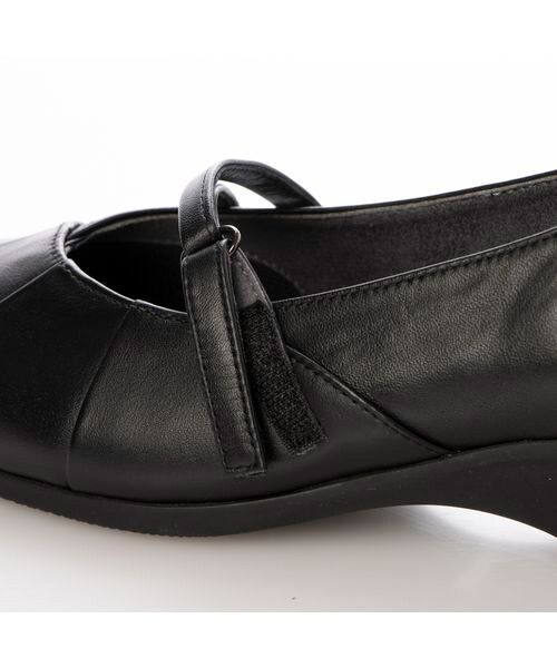 Atelier / アトリエ フラットシューズ | 【3E】プリーツデザインストラップパンプス | 詳細10