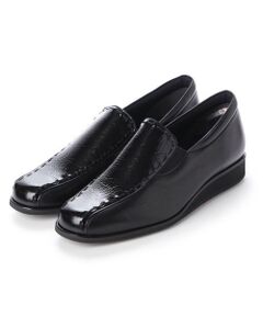 Atelier / アトリエ フラットシューズ | 【3E】ポイントステッチスリッポン