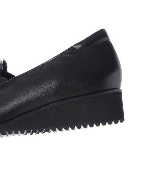 Atelier / アトリエ フラットシューズ | 【3E】ステッチベルトモチーフスリッポン | 詳細5