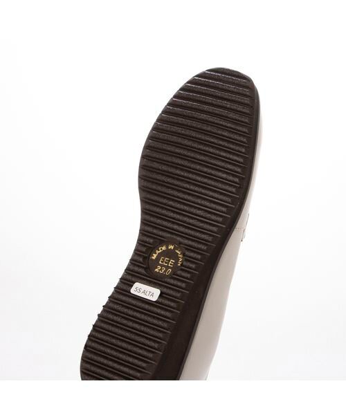 Atelier / アトリエ フラットシューズ | 【3E】ステッチベルトモチーフスリッポン | 詳細14