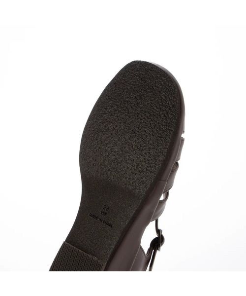 Atelier / アトリエ サンダル | 【3E】【軽量】三つ編みデザインサンダル | 詳細4