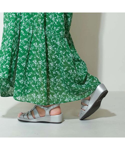 Atelier / アトリエ サンダル | 【3E】【軽量】三つ編みデザインサンダル | 詳細22