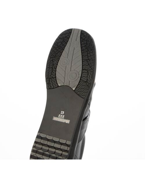 Atelier / アトリエ フラットシューズ | 【3E】【防滑底】ドレープデザインスリッポンシューズ | 詳細9