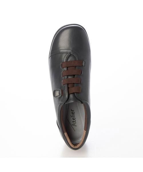 Atelier / アトリエ フラットシューズ | 【3E】【防滑底】レースアップウェッジソールスニーカー | 詳細3