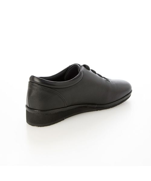 セール】 【3E】【防滑底】レースアップウェッジソール