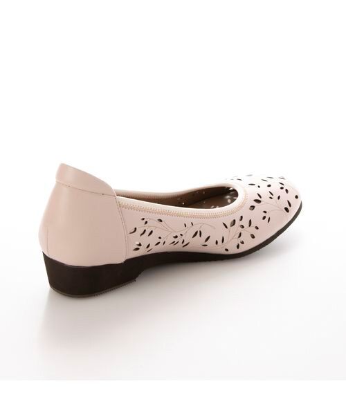 Atelier / アトリエ フラットシューズ | 【３Ｅ】レーザーカットデザインパンプス | 詳細2
