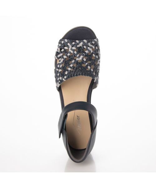 Atelier / アトリエ パンプス | 【3E】メッシュ編みサンダル | 詳細4
