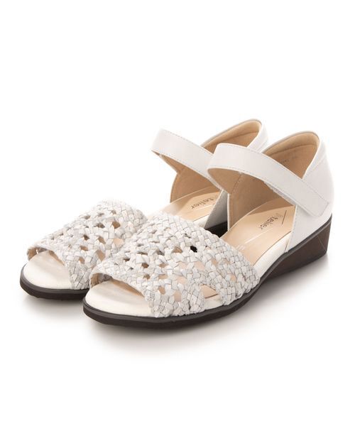 Atelier / アトリエ パンプス | 【3E】メッシュ編みサンダル | 詳細9