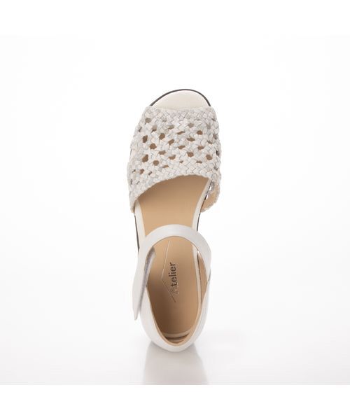 Atelier / アトリエ パンプス | 【3E】メッシュ編みサンダル | 詳細12