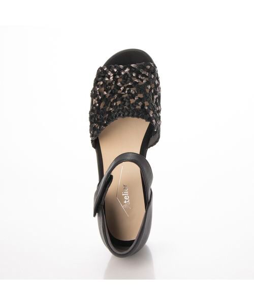 Atelier / アトリエ パンプス | 【3E】メッシュ編みサンダル | 詳細17