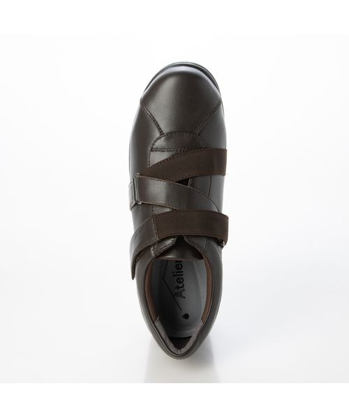 Atelier / アトリエ レインシューズ | 【３Ｅ】【レイン対応】ジグザグストラップスニーカー | 詳細3