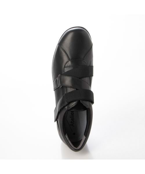 Atelier / アトリエ レインシューズ | 【３Ｅ】【レイン対応】ジグザグストラップスニーカー | 詳細8