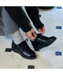 Atelier / アトリエ スニーカー | 【3E】ファスナー付きヒールアップスニーカー