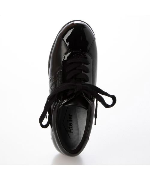 Atelier / アトリエ スニーカー | 【3E】ファスナー付きヒールアップスニーカー | 詳細4