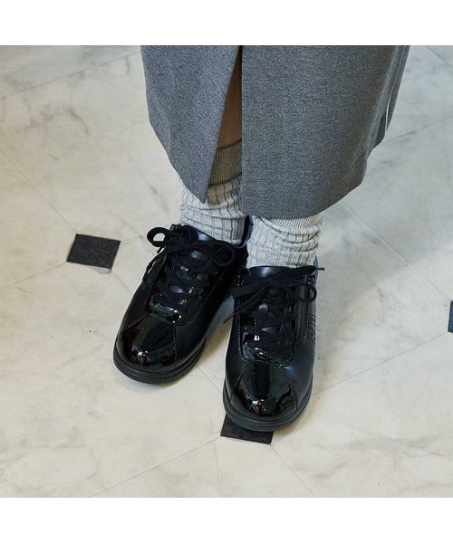 Atelier / アトリエ スニーカー | 【3E】ファスナー付きヒールアップスニーカー | 詳細7