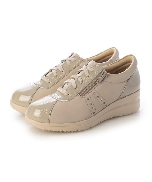 Atelier / アトリエ スニーカー | 【3E】ファスナー付きヒールアップスニーカー | 詳細9