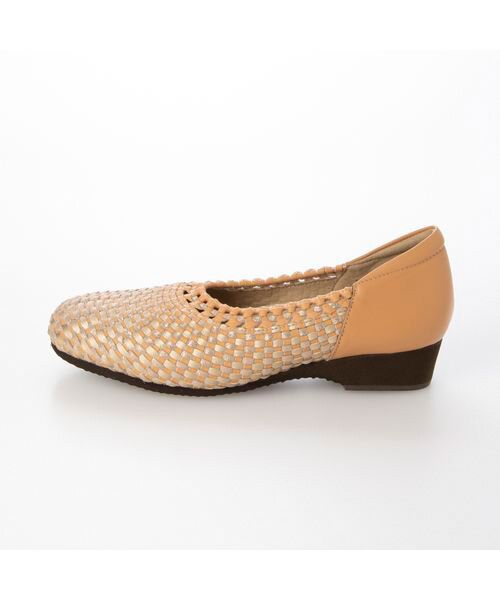 Atelier / アトリエ パンプス | 【3E】ウェッジソールメッシュパンプス | 詳細1