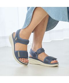 Atelier / アトリエ サンダル | 【3E】【軽量】ストレッチ素材スポーツサンダル