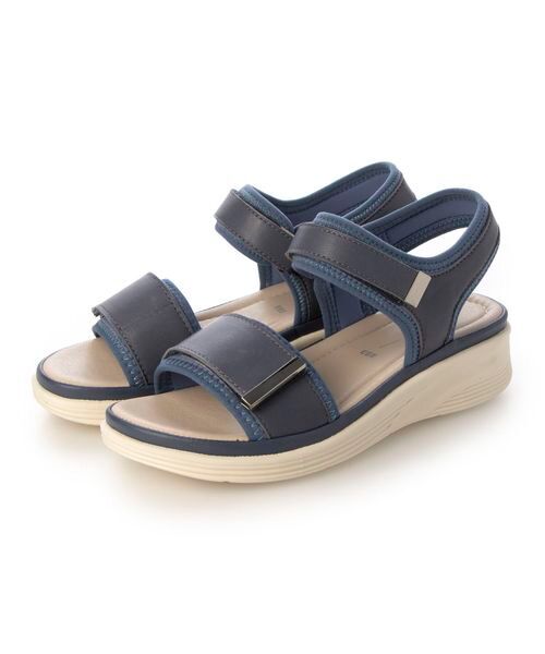 Atelier / アトリエ サンダル | 【3E】【軽量】ストレッチ素材スポーツサンダル | 詳細1