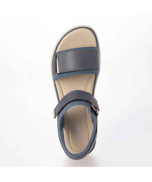 Atelier / アトリエ サンダル | 【3E】【軽量】ストレッチ素材スポーツサンダル | 詳細4