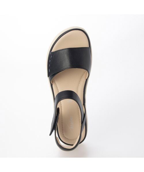 Atelier / アトリエ サンダル | 【3E】【軽量】ベルクロスポーツサンダル | 詳細3