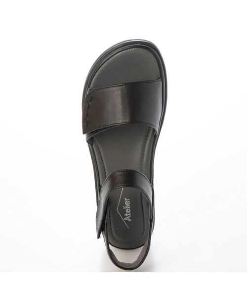 Atelier / アトリエ サンダル | 【3E】【軽量】ベルクロスポーツサンダル | 詳細8