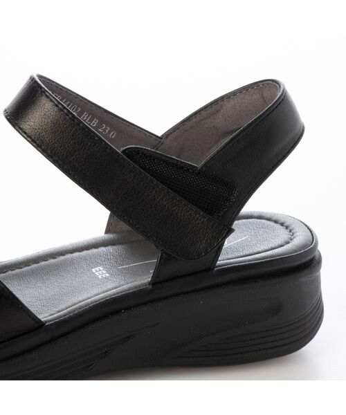 Atelier / アトリエ サンダル | 【3E】【軽量】ベルクロスポーツサンダル | 詳細10