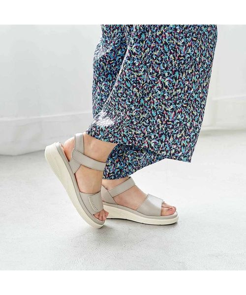 Atelier / アトリエ サンダル | 【3E】【軽量】ベルクロスポーツサンダル | 詳細25