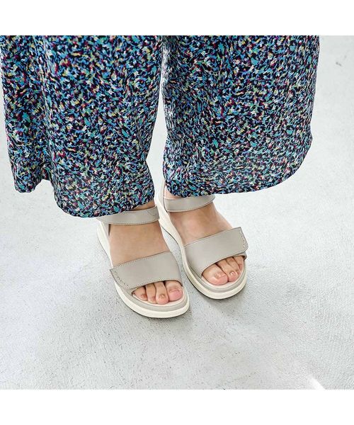 Atelier / アトリエ サンダル | 【3E】【軽量】ベルクロスポーツサンダル | 詳細26