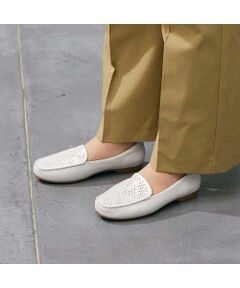 Atelier / アトリエ フラットシューズ | 【3E】ローファーモカシンシューズ