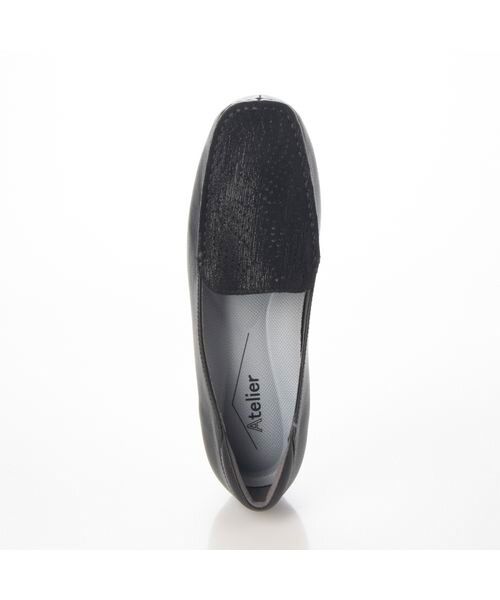 Atelier / アトリエ フラットシューズ | 【3E】ローファーモカシンシューズ | 詳細4