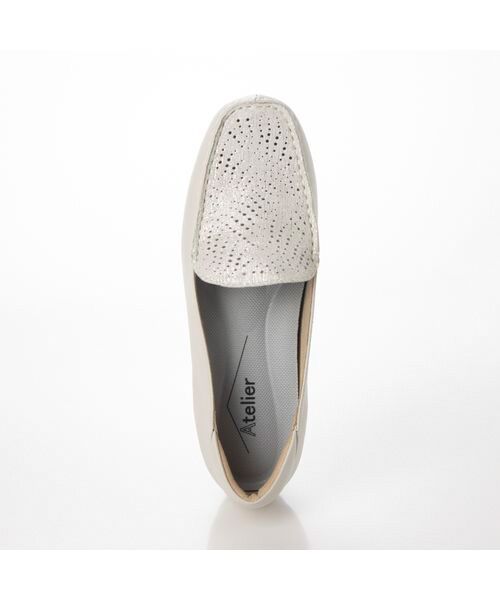 Atelier / アトリエ フラットシューズ | 【3E】ローファーモカシンシューズ | 詳細10