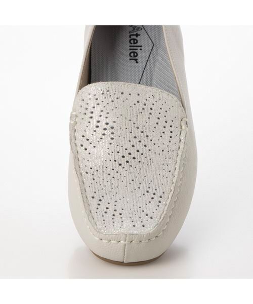 Atelier / アトリエ フラットシューズ | 【3E】ローファーモカシンシューズ | 詳細12