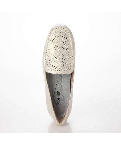 Atelier / アトリエ フラットシューズ | 【3E】ローファーモカシンシューズ | 詳細17