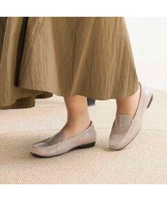 Atelier / アトリエ フラットシューズ | 【3E】ローファーモカシンシューズ