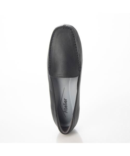 Atelier / アトリエ フラットシューズ | 【3E】ローファーモカシンシューズ | 詳細3