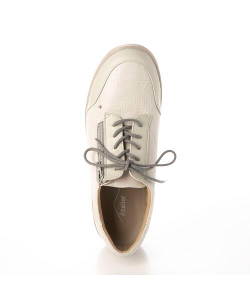 Atelier / アトリエ スニーカー | 【3E】サイドファスナーレースアップスニーカー | 詳細8