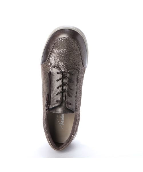 Atelier / アトリエ スニーカー | 【3E】サイドファスナーレースアップスニーカー | 詳細13